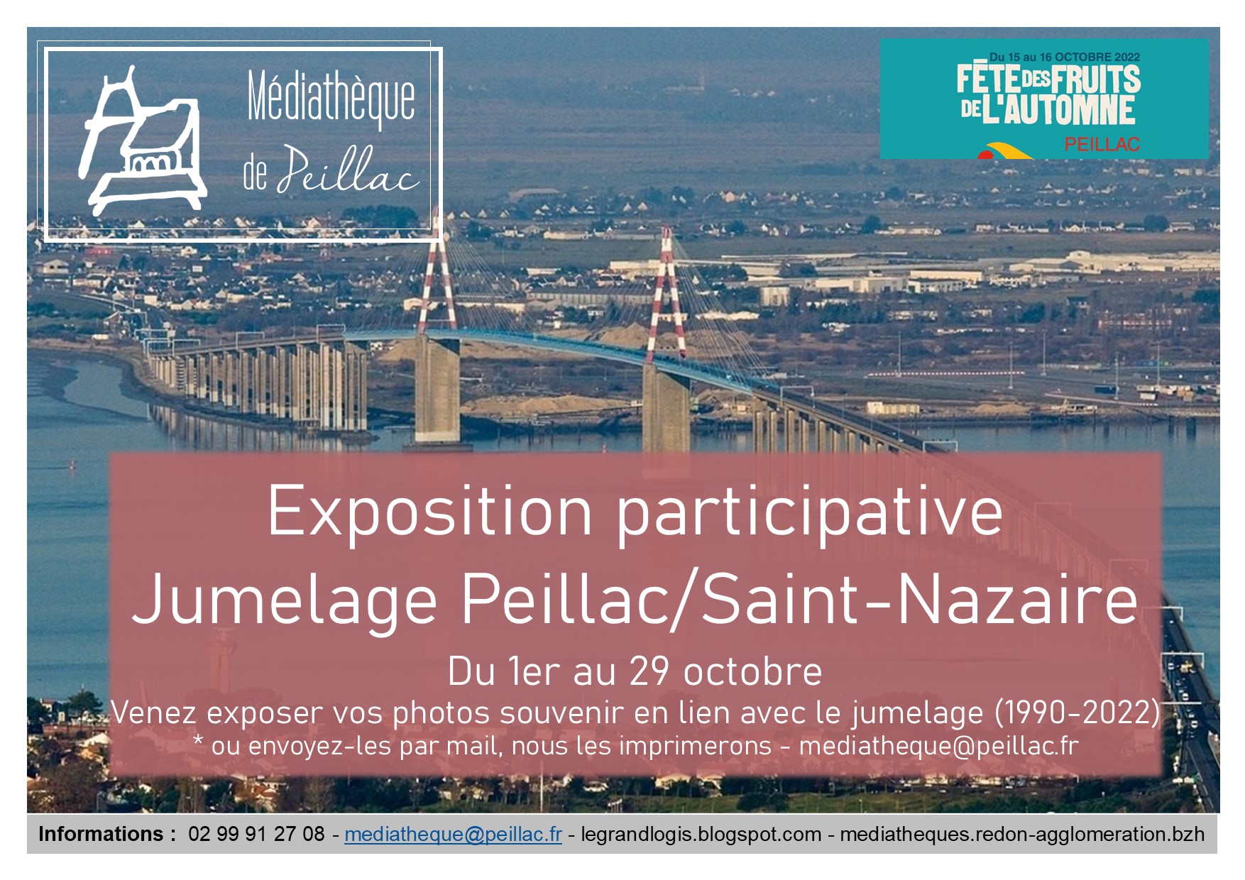 Affiche expo Saint Nazaire