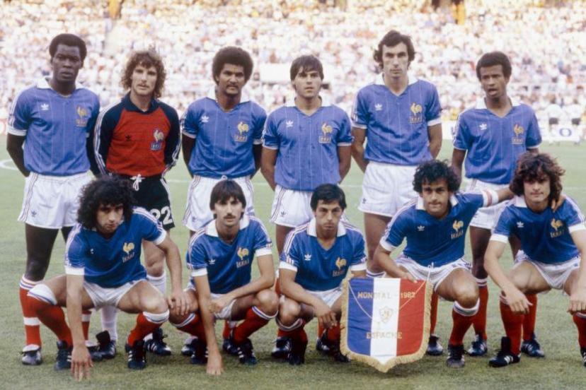 Demi finale de la Coupe du monde de football de 1982 équipe de France