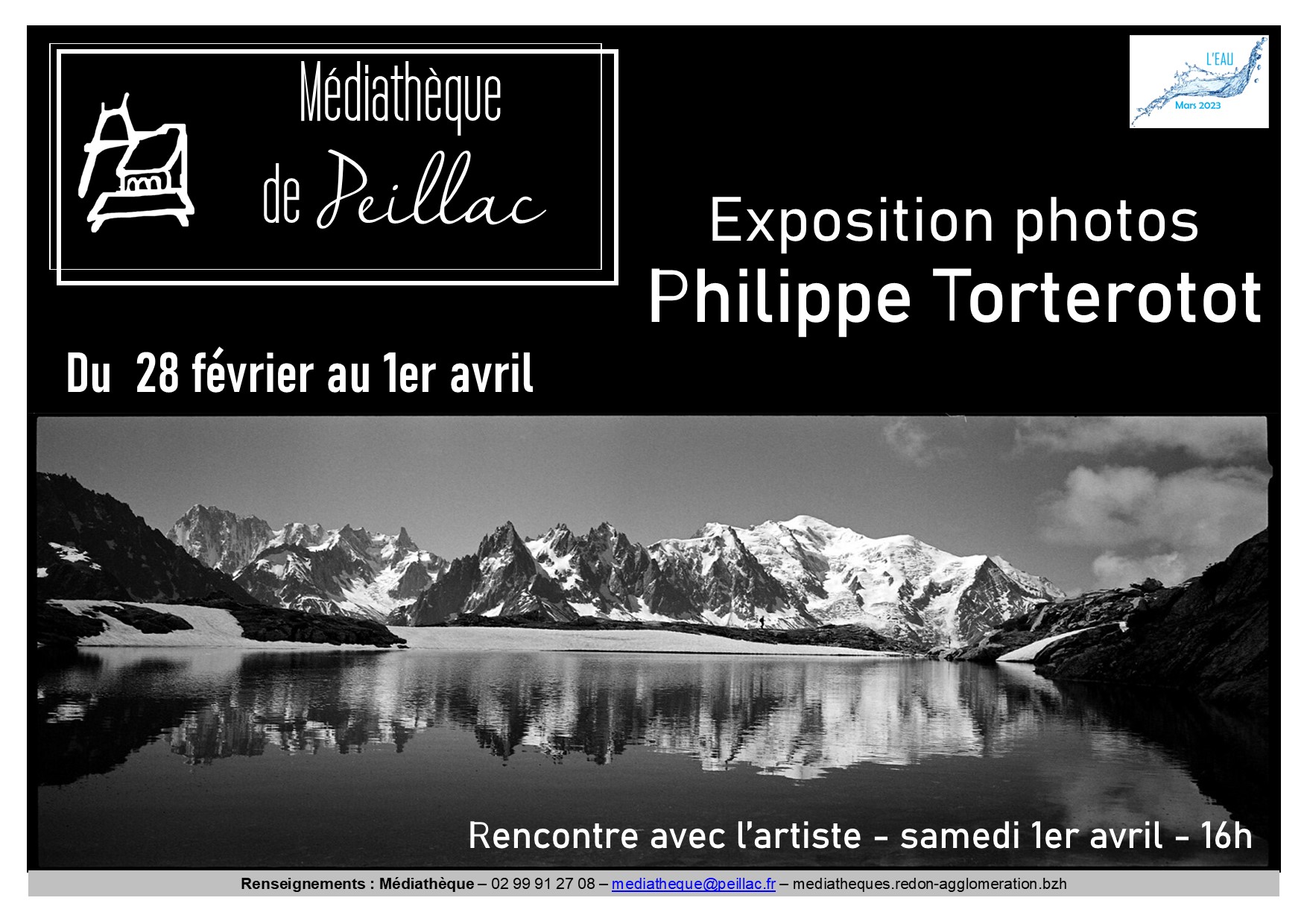 affiche expo philippe t