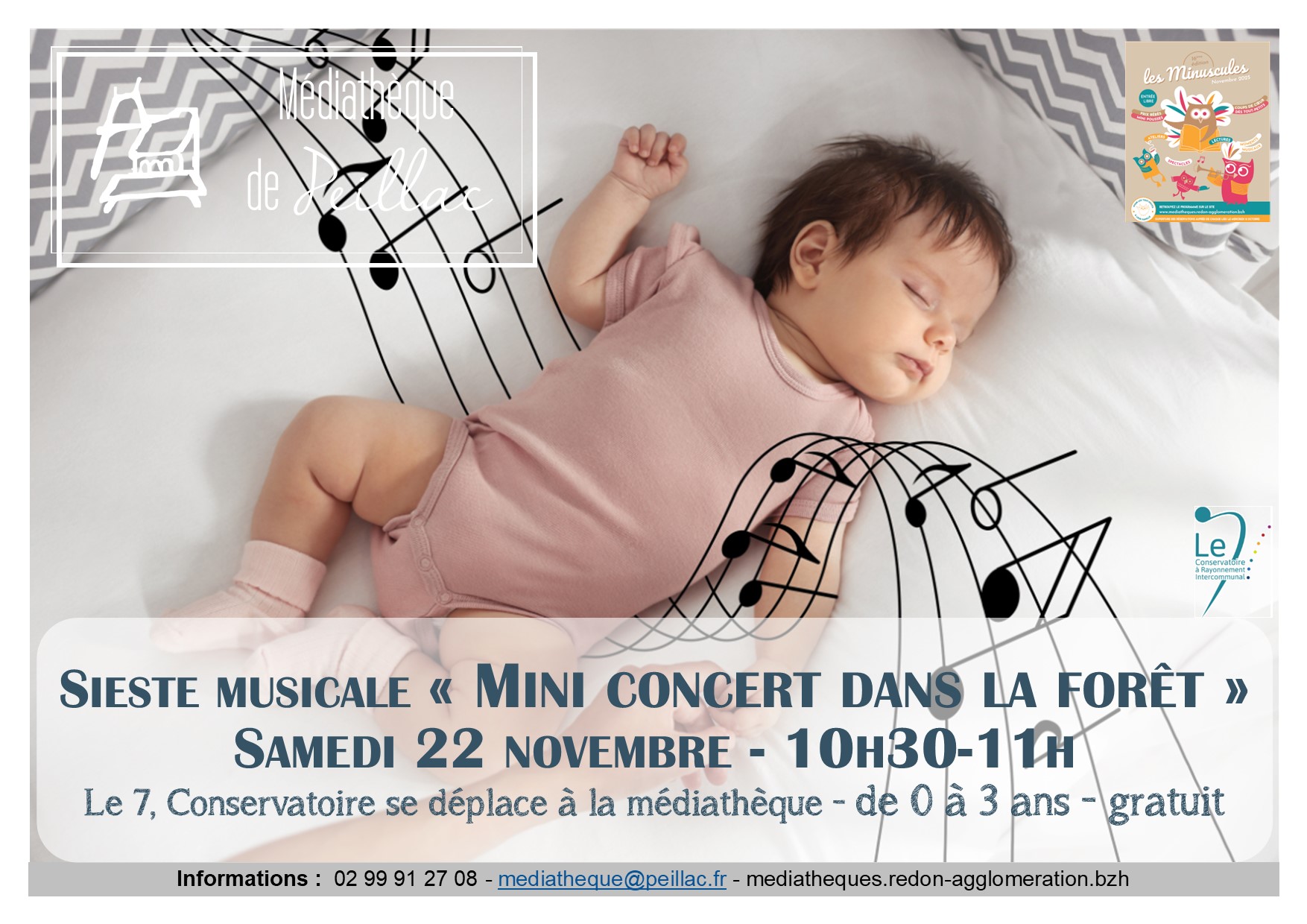 Affiche sieste musicale