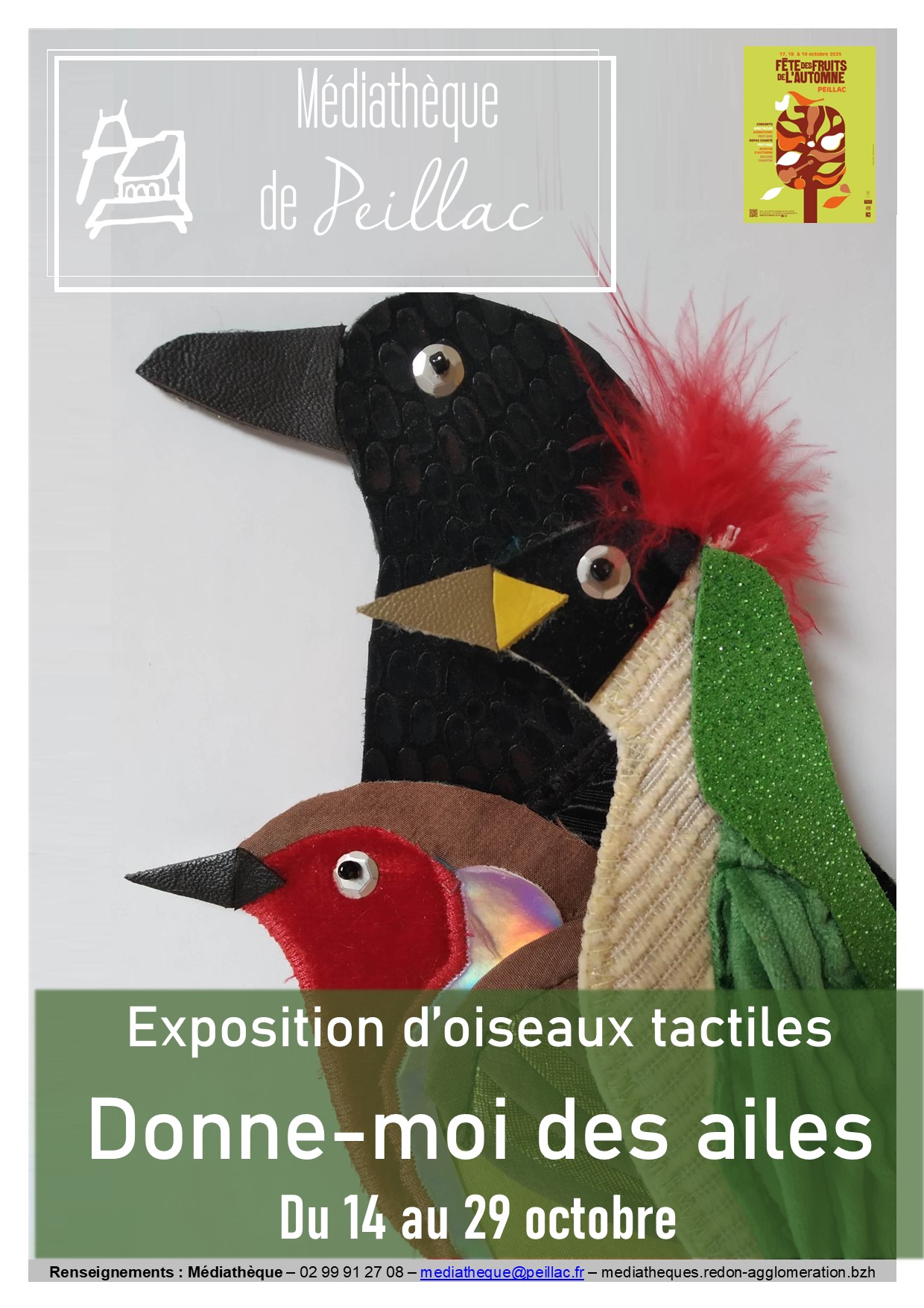affiche expo Donne moi des ailes