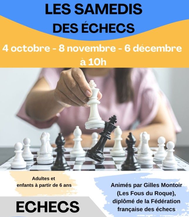 Les samedis des échecs