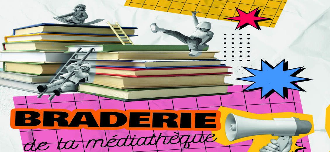 Braderie de la médiathèque de Plessé
