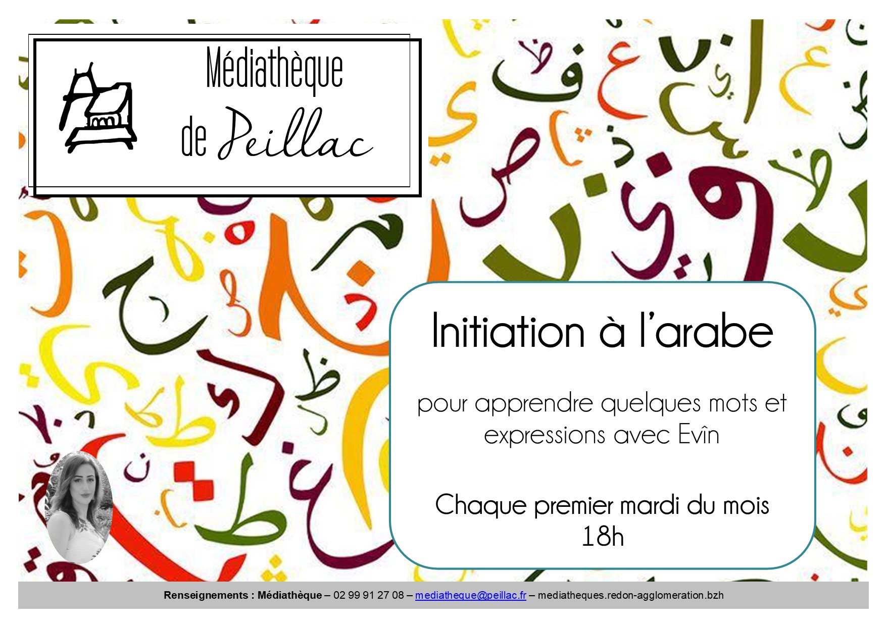 Affiche initiation arabe 2024 2025