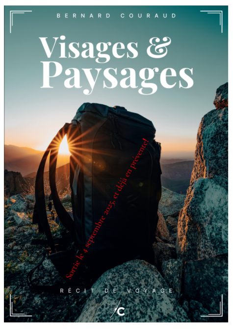 Homme debout devant un vélo dans la nature