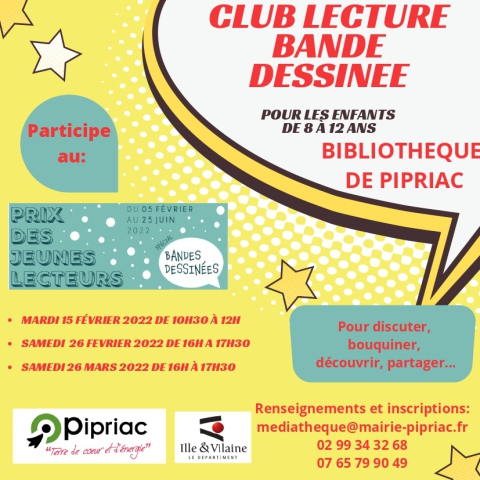Club lecture BD Hiver 2022