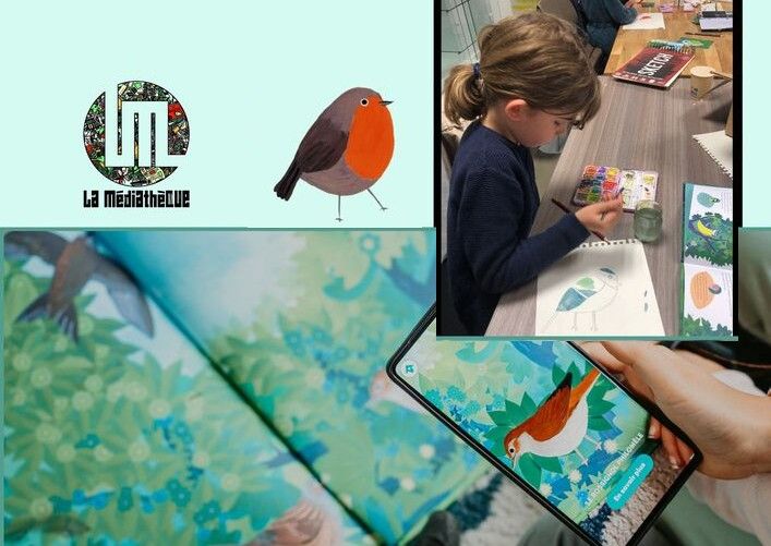 Atelier découvrir les oiseaux